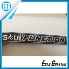 Embossed Waterproof UV Resistant Aluminum Stickers with Your Logo